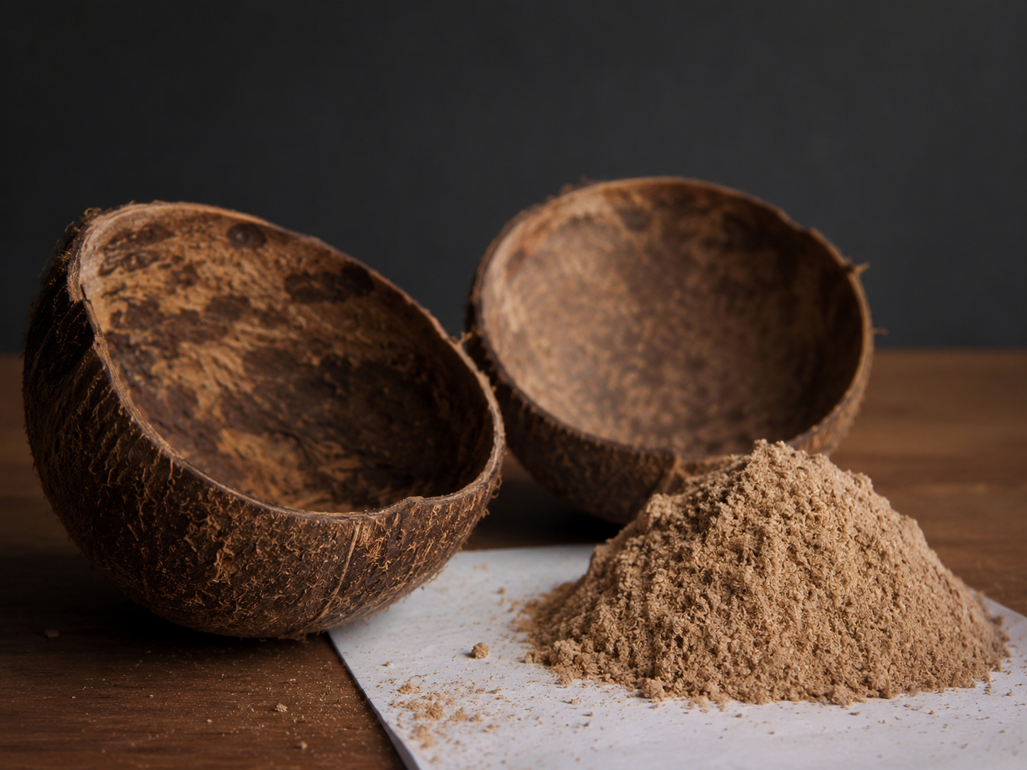 Coconut shell powder