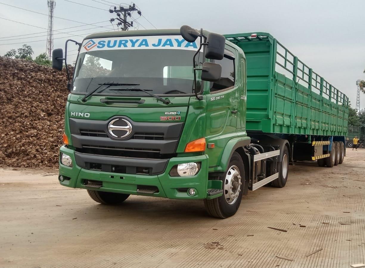 PT. Suryajaya Netonel Darmawan freight truck, domestic logistics Indonesia